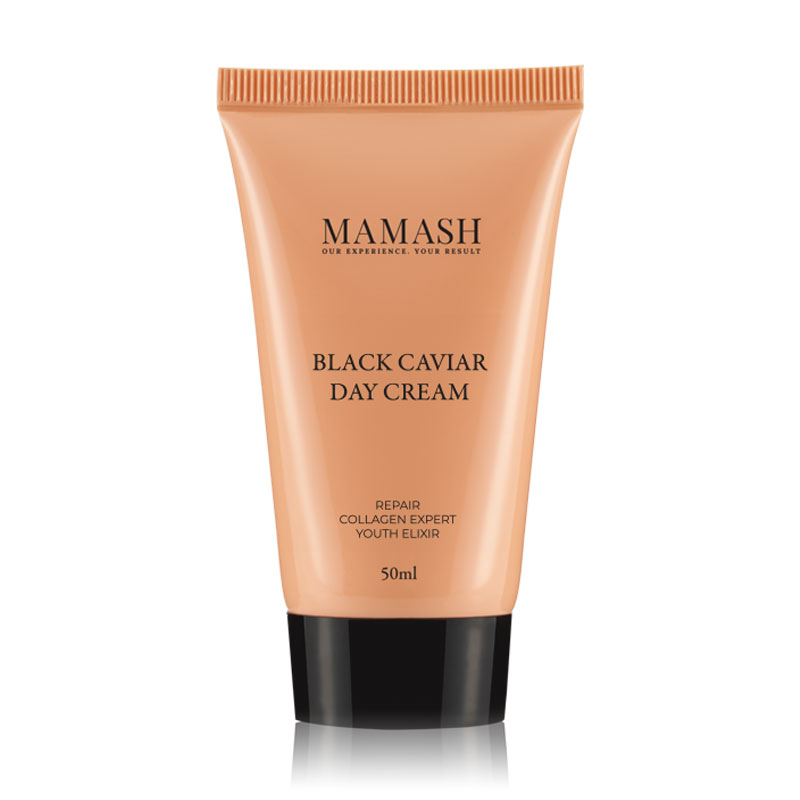 Живильний денний крем для обличчя Mamash Black Caviar Day Cream з цінним екстрактом чорної ікри, 50 мл